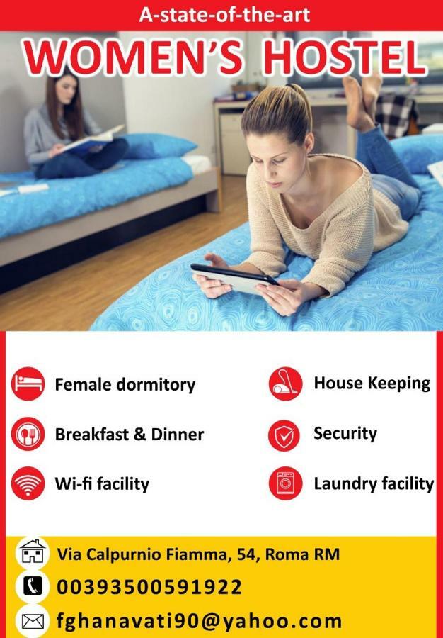 Bed and Breakfast Female Dormitory For Only Female Рим Экстерьер фото